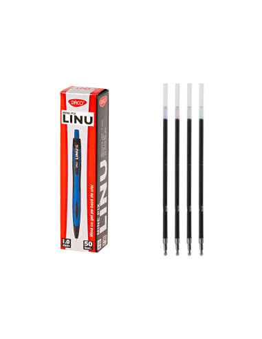 MN254V-50,Mina pix DACO LINU Verde - Set 50