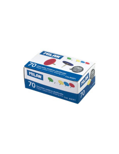 80091-10,Piuneze color 70 bucati/cutie MILAN - Set 10