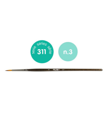 80463-12,Pensula seria 311 nr. 3 MILAN - Set 12