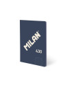 57242G48B-3,Caiet A4 48 file romana cusut Albastru MILAN - Set 3