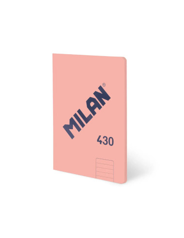 57242G48P-3,Caiet A4 48 file romana cusut Roz MILAN - Set 3