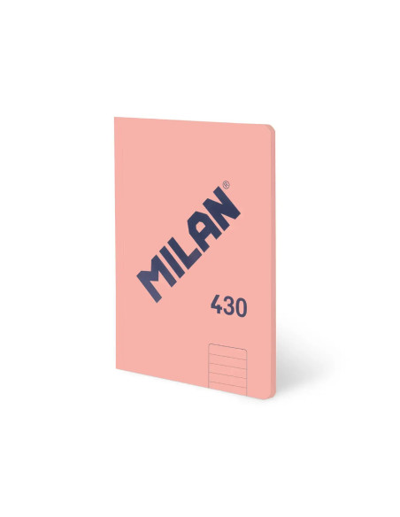 57242G48P-3,Caiet A4 48 file romana cusut Roz MILAN - Set 3