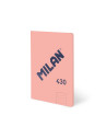 57242G48P-3,Caiet A4 48 file romana cusut Roz MILAN - Set 3