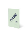 57242G48GR-3,Caiet A4 48 file romana cusut Verde MILAN - Set 3