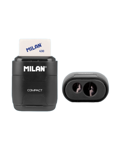 4703116DW-16,Ascutitoare cu radiera Shadow MILAN - Set 16