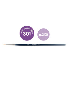 80356-12,Pensula seria 301 nr. 2/0 MILAN - Set 12