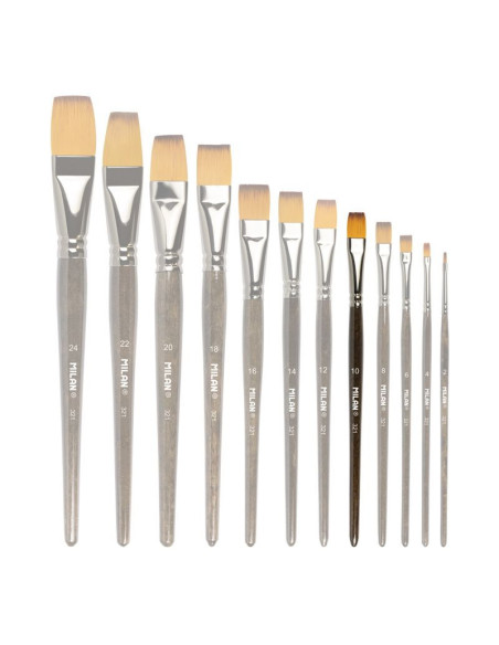 80479-6,Pensula seria 321 nr. 10 MILAN - Set 6