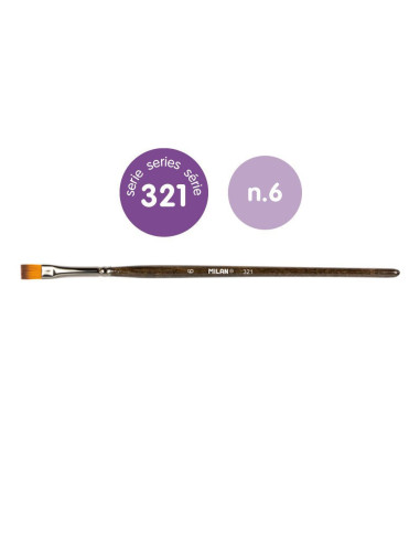 80477-12,Pensula seria 321 nr.6 MILAN - Set 12