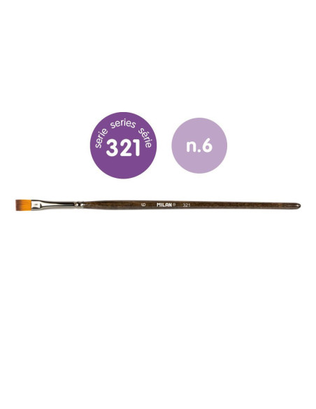 80477-12,Pensula seria 321 nr.6 MILAN - Set 12