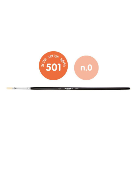 80329-12,Pensula seria 501 nr. 0 MILAN - Set 12