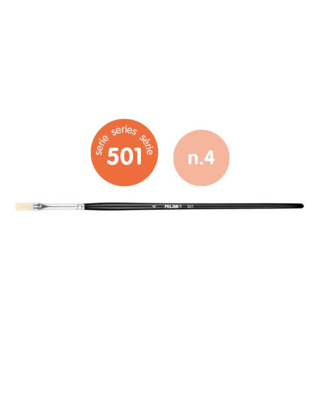 80334-6,Pensula seria 501 nr. 4 MILAN - Set 6