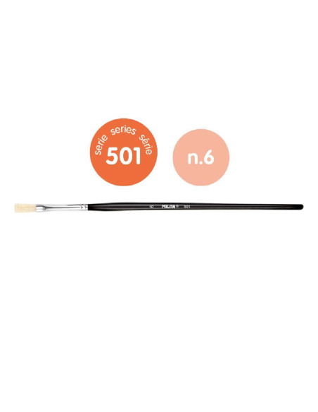 80336-6,Pensula seria 501 nr. 6 MILAN - Set 6