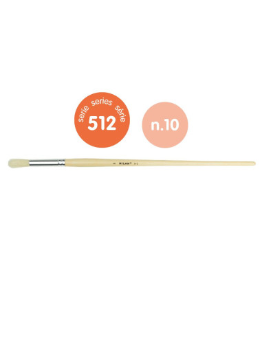 80350-6,Pensula seria 512 nr. 10 MILAN - Set 6