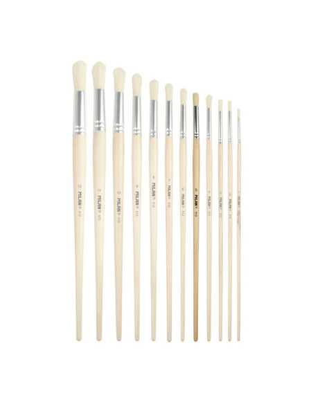 80345-6,Pensula seria 512 nr. 5 MILAN - Set 6