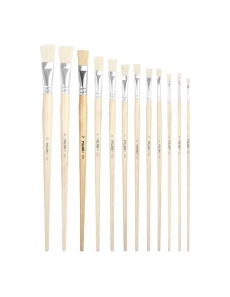 80370-6,Pensula seria 522 nr. 10 MILAN - Set 6