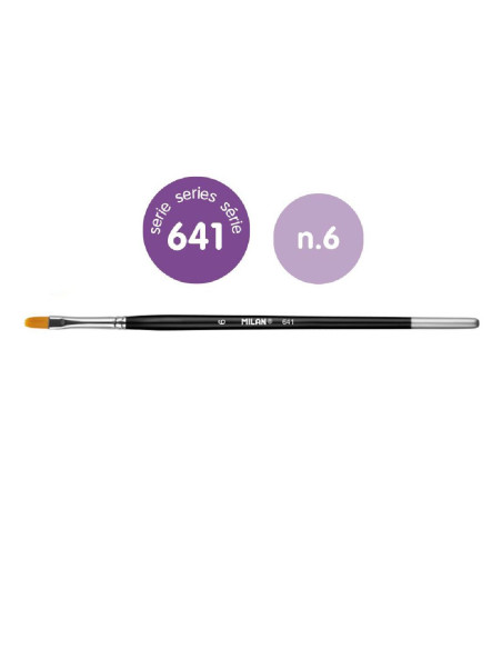 0464106-6,Pensula seria 641 nr. 6 MILAN - Set 6