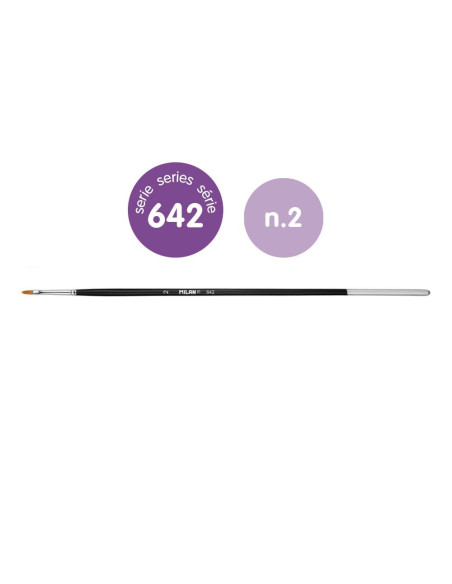 0464202-6,Pensula seria 642 nr. 2 MILAN - Set 6