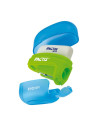 EVO36R-16,Ascutitoare cu radiera EVO36R FACTIS - Set 16