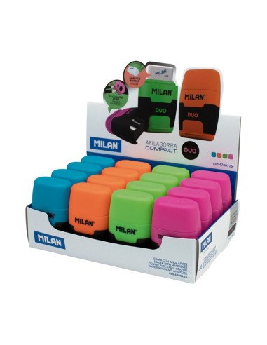 4706116-16,Ascutitoare cu radiera Touch MILAN - Set 16