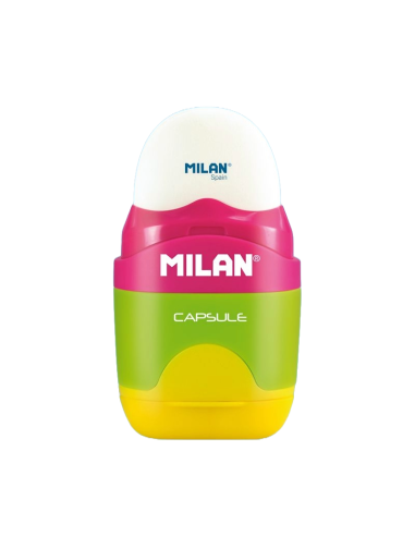 4709624-24,Ascutitoare cu radiera CAPSULE MIX - Set 24