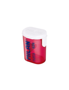 20141212-12,Ascutitoare plastic simpla cu container Nata MILAN - Set 12