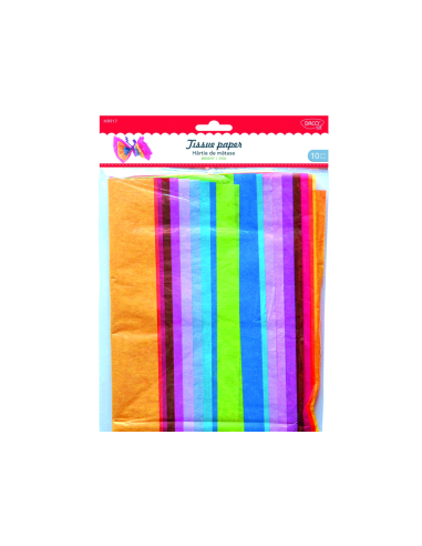 HR917,Hartie matase 10 culori DACO