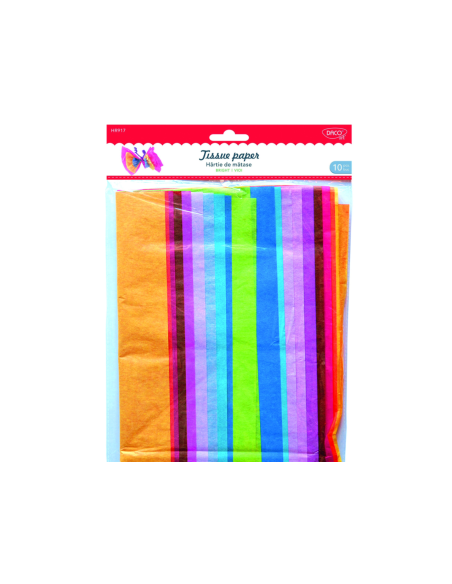 HR917,Hartie matase 10 culori DACO