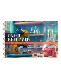 CT303-20,Caiet A4 biologie spira 24 file DACO - Set 20