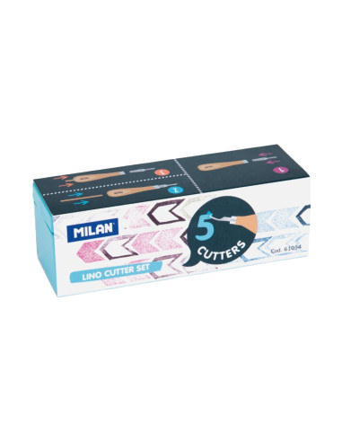 61054,Accesorii modelaj - Cutit linogravura Set 5 MILAN