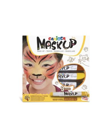 43048,Culori piele set 3 Animals CARIOCA