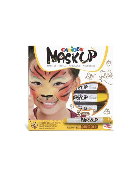 43048,Culori piele set 3 Animals CARIOCA
