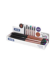 071421724-48,Creion grafit Copper HB cu radiera MILAN - Set 48
