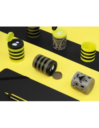 20161912BTM-12,Ascutitoare dubla cu container Be Atomic MILAN - Set 12