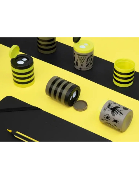20161912BTM-12,Ascutitoare dubla cu container Be Atomic MILAN - Set 12