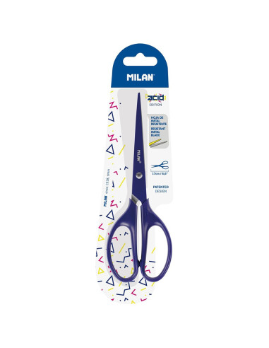 BWM10425B,Foarfeca birou 17 cm Acid albastra MILAN