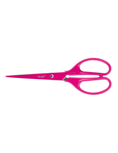 BWM10425P,Foarfeca birou 17 cm Acid roz MILAN