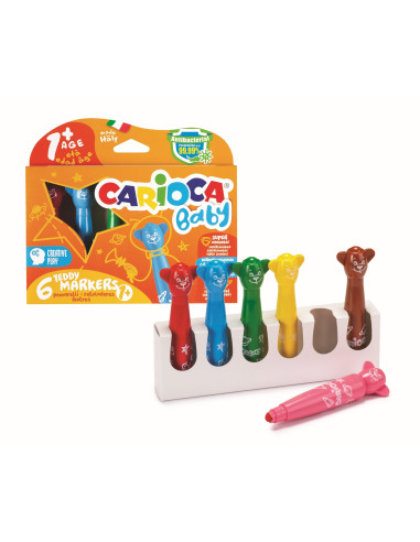 42815,Carioca baby 6 culori Teddy CARIOCA