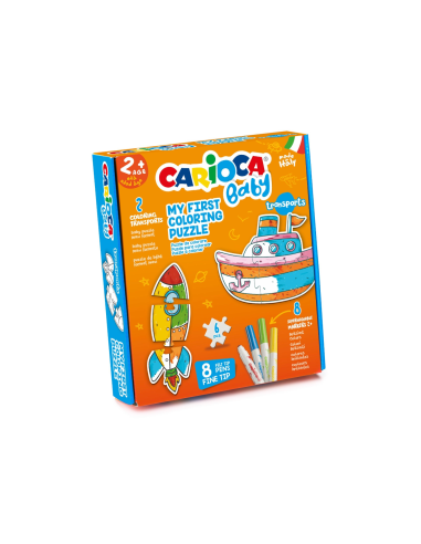 43080,Set puzzle + 8 carioci Transports CARIOCA