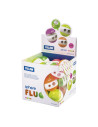 20156824FL-24,Ascutitoare dubla cu container Sphere fluo MILAN - Set 24
