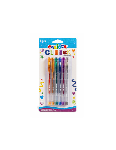 42165,Pix gel Glitter set 6 CARIOCA