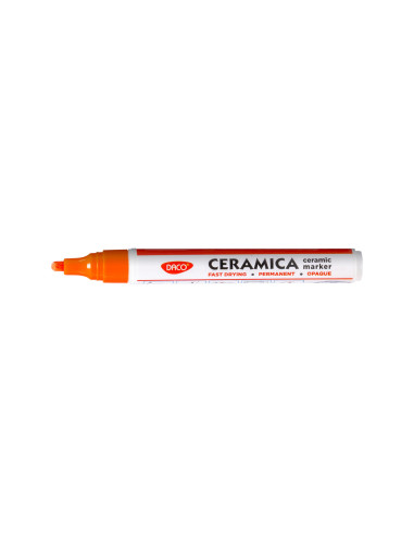 MK502P-10,Marker ceramica Portocaliu DACO MK502P - Set 10