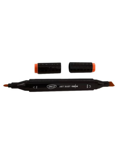 MK600P-6,Marker grafic Portocaliu DACO MK600P - Set 6