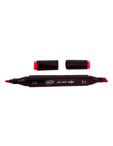 MK600R-6,Marker grafic Rosu DACO MK600R - Set 6