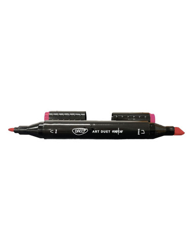 MK600RC-6,Marker grafic Rosu coral DACO MK600RC - Set 6