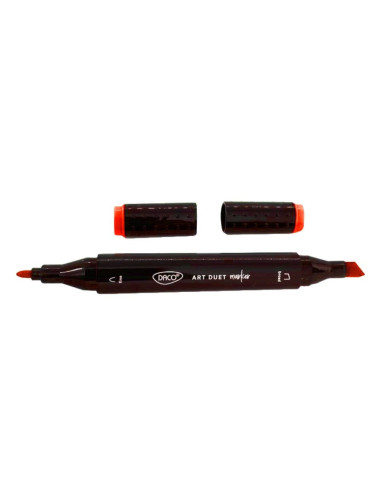 MK600RV-6,Marker grafic Rosu vermilion DACO MK600RV - Set 6