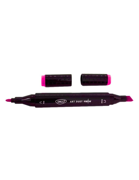 MK600RZFL-6,Marker grafic Roz fluorescent DACO MK600RZFL - Set 6