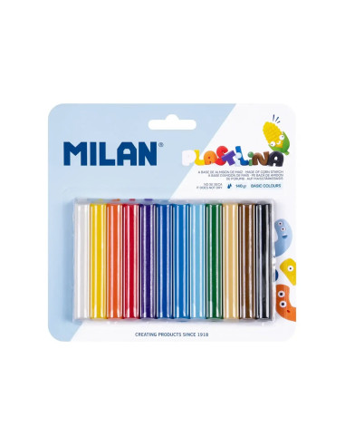 914712,Plastilina 12x11.5 g MILAN