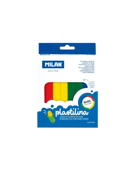 914504,Plastilina 4x82 g MILAN