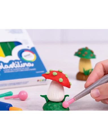 914504,Plastilina 4x82 g MILAN