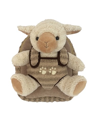Ghiozdan gradinita S-COOL SC3454 Baby animals , 28 x 23 x 8 cm, Little lamb
